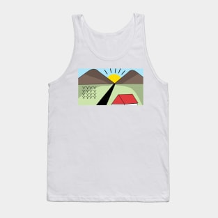 Nostalgic Kids Drawing Tank Top